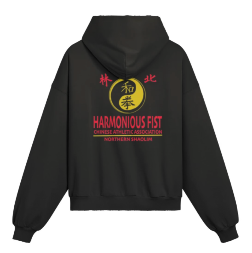 Harmonious Fist Distressed Hoodie
